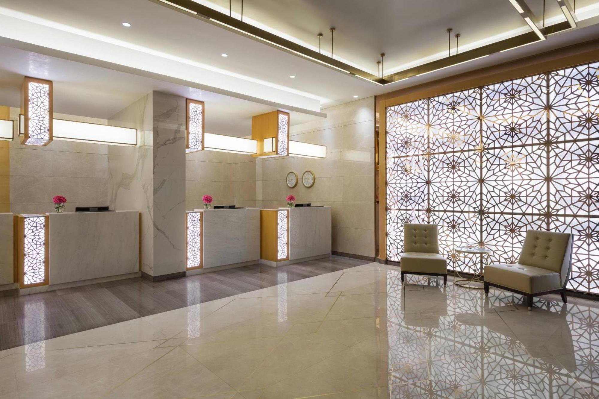 喜来登麦加贾巴尔卡巴酒店 Mecca 外观 照片 The lobby of the hotel
